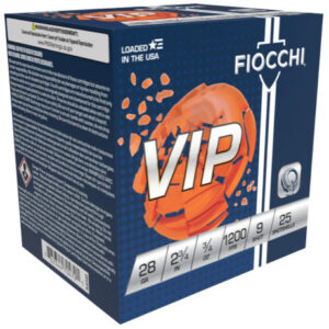 28G Fiocchi VIP Target #9 1200fps 3/4oz (25 Rounds) 28VIP9