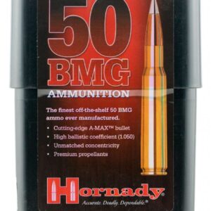 HORNADY 50 BMG 50 cal MATCH A MAX 750gr 8270 (10 ROUNDS)
