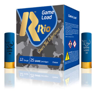 12G Rio Game Load 36HV 1330fps 1-1/4oz #4 shot (25 Rounds) TGHV364