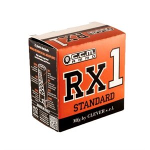 12G Clever CCM RX1 Standard #8 1-1/8oz 1200fps (25 Rounds) CMRX112H8 Quickship