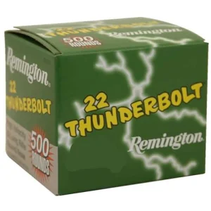 Remington Thunderbolt 22 Long Rifle 40 Grain Lead Round (500 Rounds) TB-22B