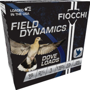 16G Fiocchi Game & Target 1oz #7.5 Shot Lead 1165fps (25 Rounds) 16GT75 SHIPSQUICK