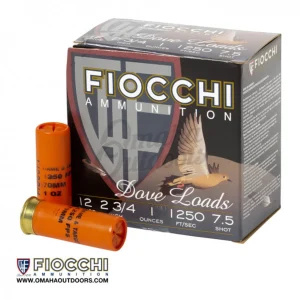 12G Fiocchi Game & Target 1oz #7.5 Shot Lead 1250fps (25 Rounds) 12GT75