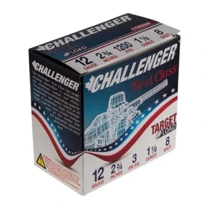12g Challenger 1st Class 1-1/8oz 1200fps #8 (28000 rounds) Full Pallet (112 Cases) CTA12H8 Free Shipping